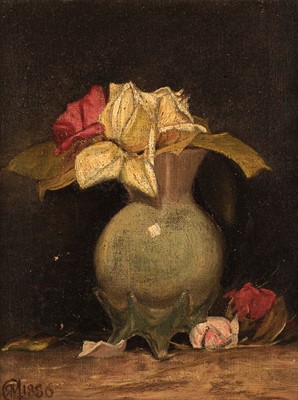 Lot 175 - English School. Still Life. 1886, oil on canvas