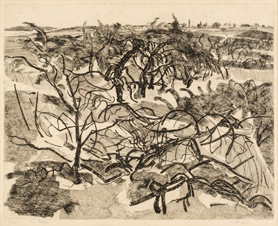 Lot 423 - Gross (Anthony, 1905-1984). The Plateau, etching