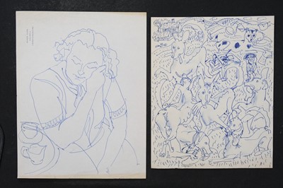 Lot 345 - Knight (Laura, 1877-1970). An archive of letters and sketches, 1938-1967