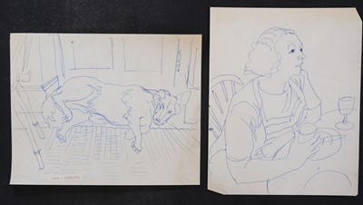 Lot 345 - Knight (Laura, 1877-1970). An archive of letters and sketches, 1938-1967