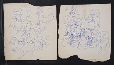 Lot 345 - Knight (Laura, 1877-1970). An archive of letters and sketches, 1938-1967