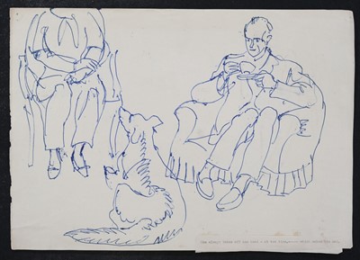 Lot 345 - Knight (Laura, 1877-1970). An archive of letters and sketches, 1938-1967