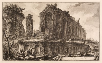 Lot 87 - Piranesi (Giovanni Battista, 1720-1778). Avanza di un antico Sepolcro oggi detto la Conochia, & 2 others