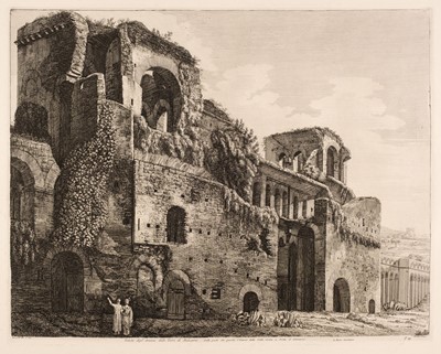 Lot 91 - Rossini (Luigi, 1790-1857). Six views of Rome 1819-1823