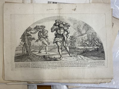 Lot 25 - Mignard (Nicolas, 1606-1668). Group of prints after Carracci