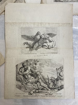 Lot 25 - Mignard (Nicolas, 1606-1668). Group of prints after Carracci