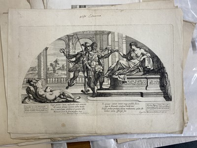 Lot 25 - Mignard (Nicolas, 1606-1668). Group of prints after Carracci