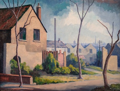 Lot 257 - Steggles (Walter, 1908-1997). Bradford on Avon, oil on canvas