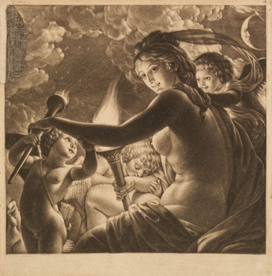 Lot 81 - Unterberger (Ignaz, 1748-1797). Venus, mezzotint