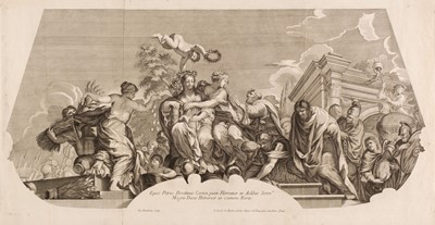 Lot 31 - Blondeau (Jacques, 1555-1698). Engravings after Pietro da Cortona, (1597-1689), and others