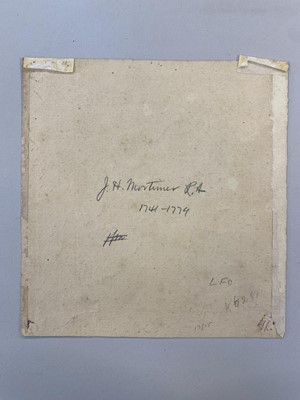 Lot 33 - Attributed to John Hamilton Mortimer (1741-1779). Study of Three Banditti