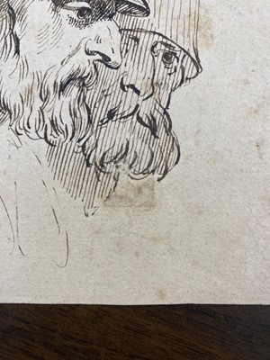 Lot 33 - Attributed to John Hamilton Mortimer (1741-1779). Study of Three Banditti