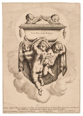 Lot 24 - Elle (Louis Ferdinand, 1612-1689). Divers sujets d'Amour, after Louis Testelin, Paris, circa 1650