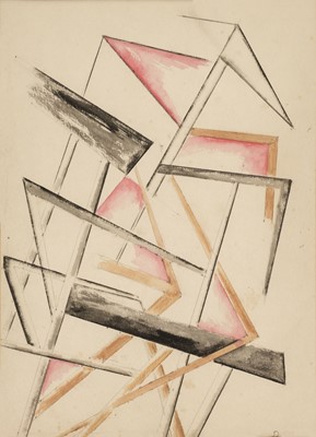 Lot 279 - Attributed to Ben Wilson (1913-2001). Abstract Composition, 1973