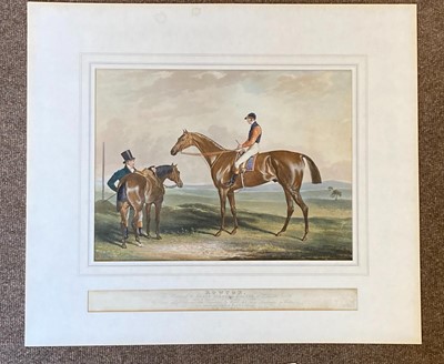 Lot 282 - The Saint Leger. Reeve (R. G.). Matilda, The Winner of the Great St. Leger Stakes..., 1828