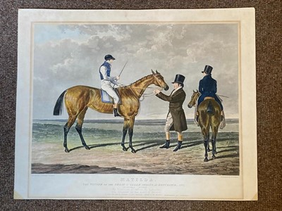Lot 282 - The Saint Leger. Reeve (R. G.). Matilda, The Winner of the Great St. Leger Stakes..., 1828