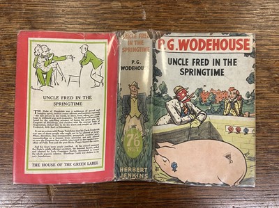 Lot 812 - Wodehouse (P. G.) Uncle Fred in the Springtime, 1st edition, 1939