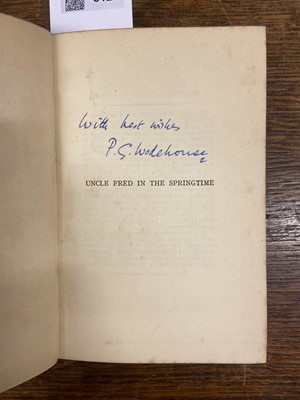 Lot 812 - Wodehouse (P. G.) Uncle Fred in the Springtime, 1st edition, 1939