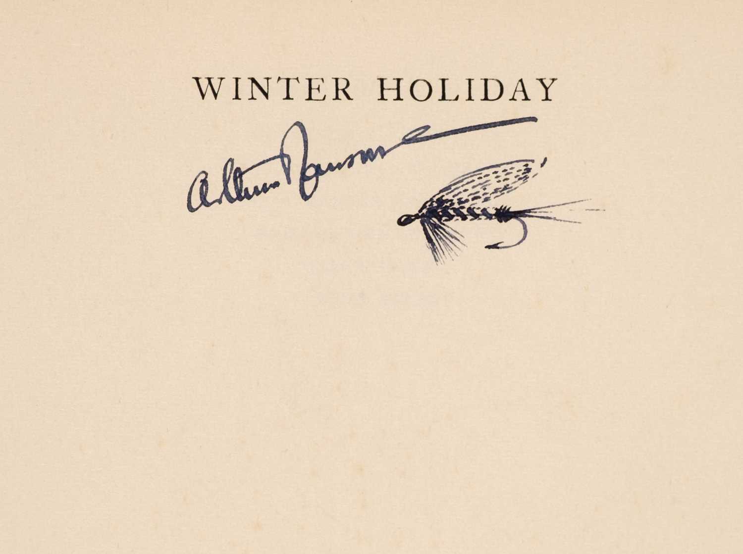 Lot 688 - Ransome (Arthur). Winter Holiday, 1st edition, 1933