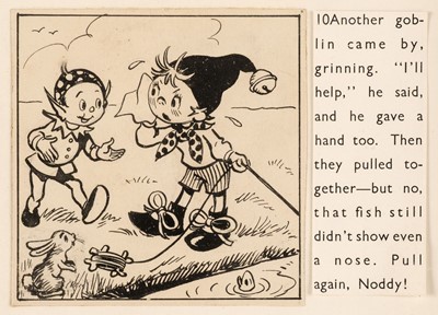 Lot 540 - Beek (Harmsen Van Der, 1897-1953). Noddy and Naughty Gobby, circa 1953