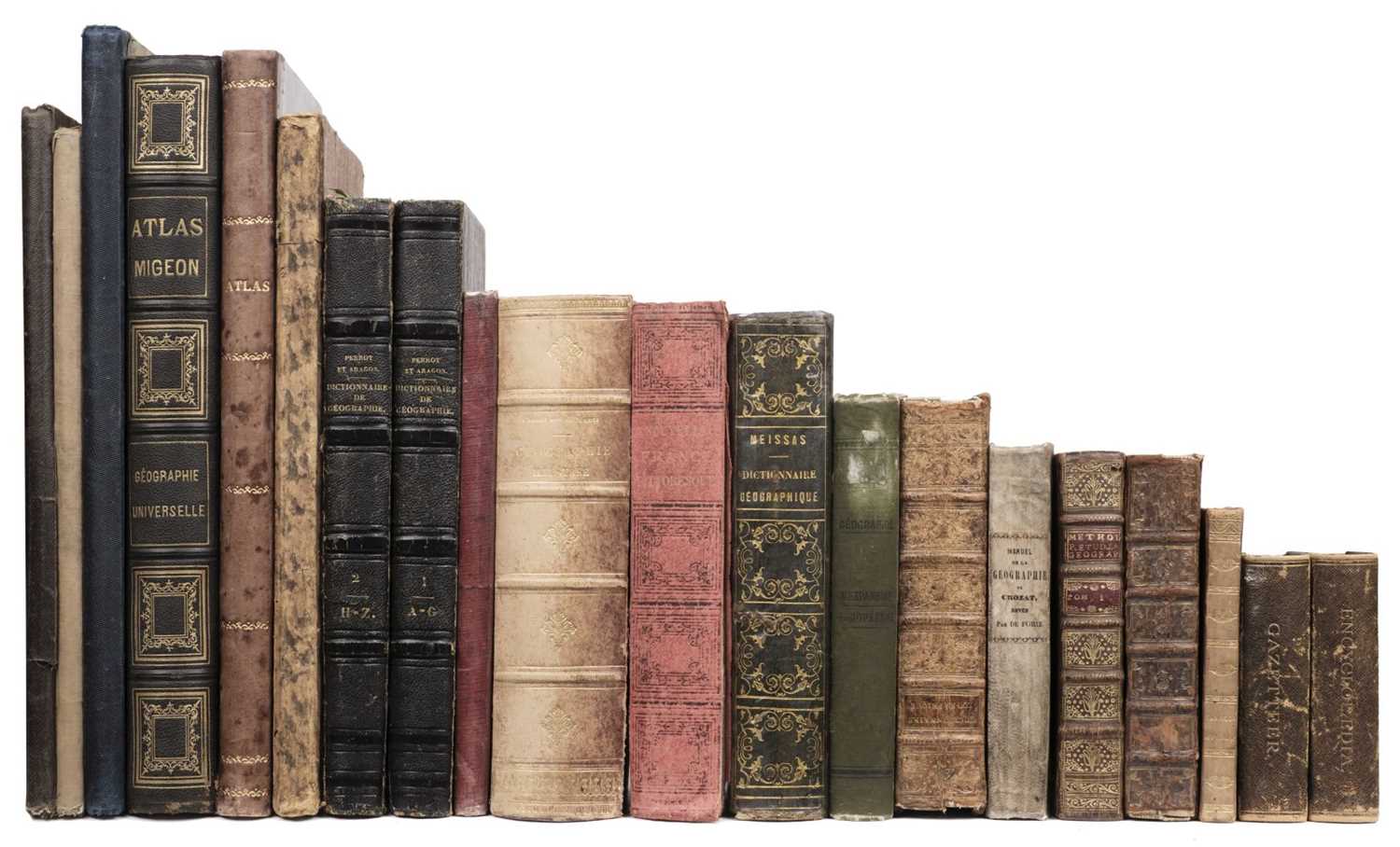 Lot 5 - French Atlases. A Collection of 20 Atlases, 19th century