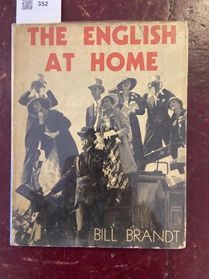 Lot 352 - Brandt (Bill, 1904-1983). The English at Home, 1st edition, Batsford, 1936, signed