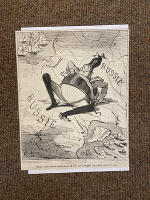 Lot 131 - Russo-Turkish War. A collection of 9 maps, circa 1878