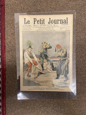 Lot 131 - Russo-Turkish War. A collection of 9 maps, circa 1878