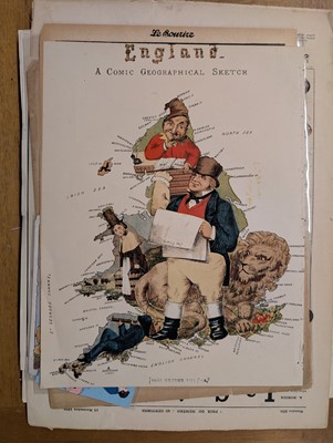 Lot 126 - Pictorial Maps. A Collection of approximately 25 Pictorial Maps, 19th & 20th century