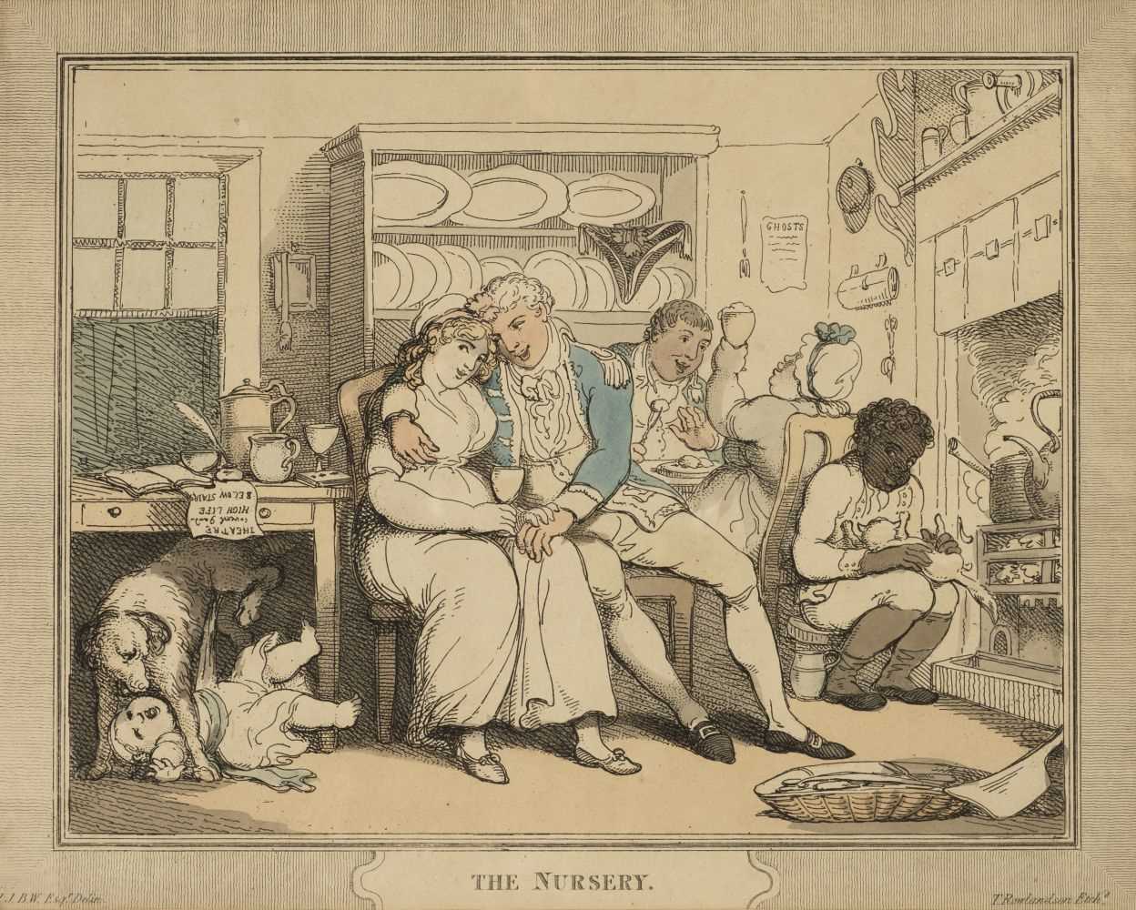 Lot 236 - Rowlandson (Thomas). A Set of Eight