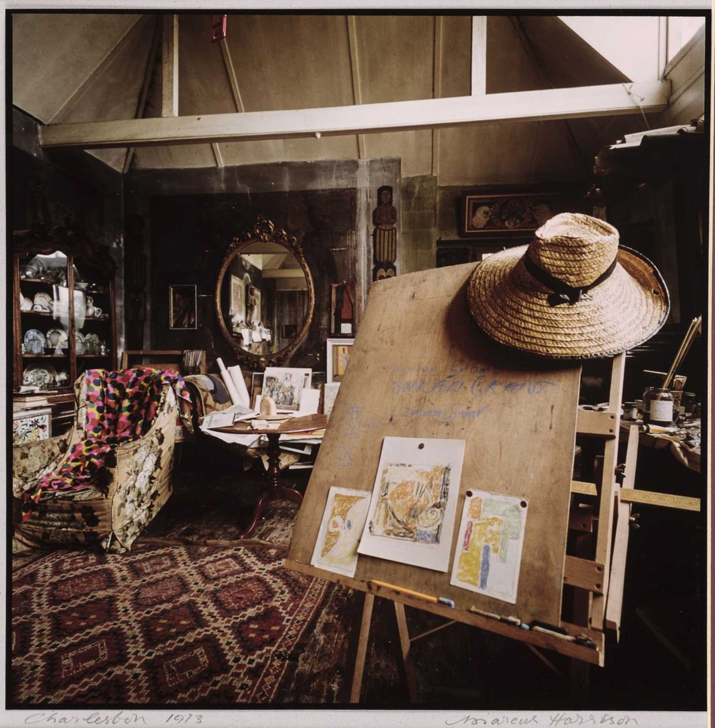 Lot 72 - Grant (Duncan, 1885-1978). A group of 6 photographs of Duncan Grant, 1973