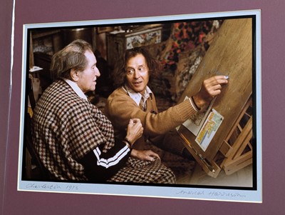 Lot 72 - Grant (Duncan, 1885-1978). A group of 6 photographs of Duncan Grant, 1973
