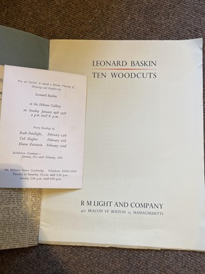 Lot 388 - Gehenna Press. Riddle Poems, Emily Dickenson, Massachusetts: The Gehenna Press, 1957