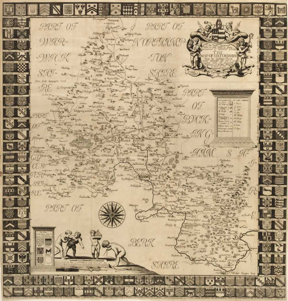 Lot 41 - Plot (Robert). The Natural History of Oxfordshire, 1st ed., 1677