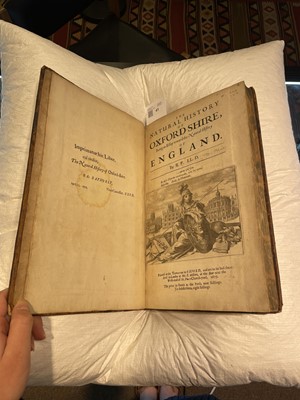 Lot 41 - Plot (Robert). The Natural History of Oxfordshire, 1st ed., 1677
