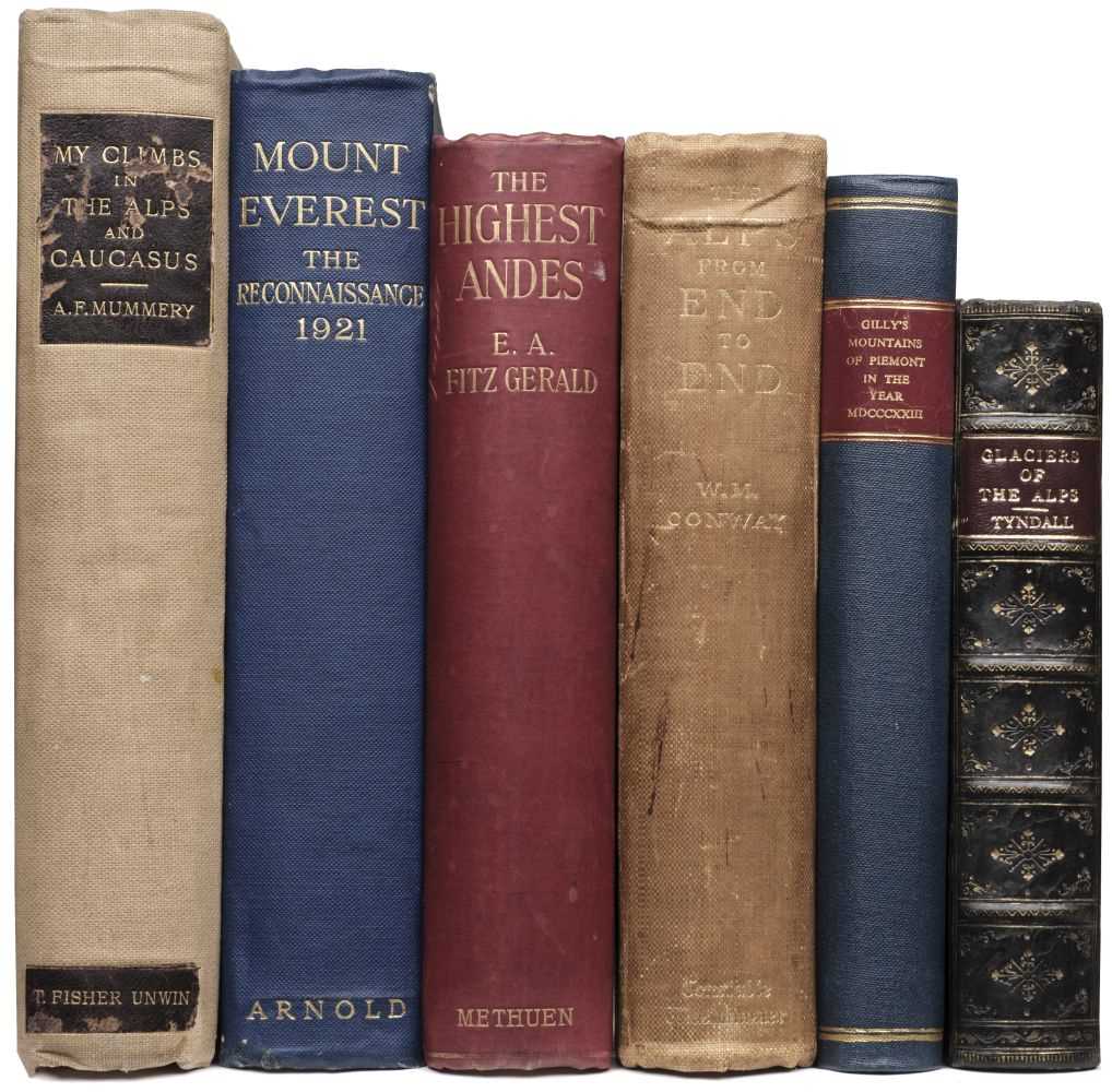 Lot 13 - Mummery (A. F.). My Climb in the Alps and Caucasus, 1st edition, London: T. Fisher Unwin, 1895