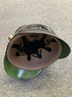 Lot 235 - Helmet. A West German Police shako by Friedrich Becker & Co, Berlin