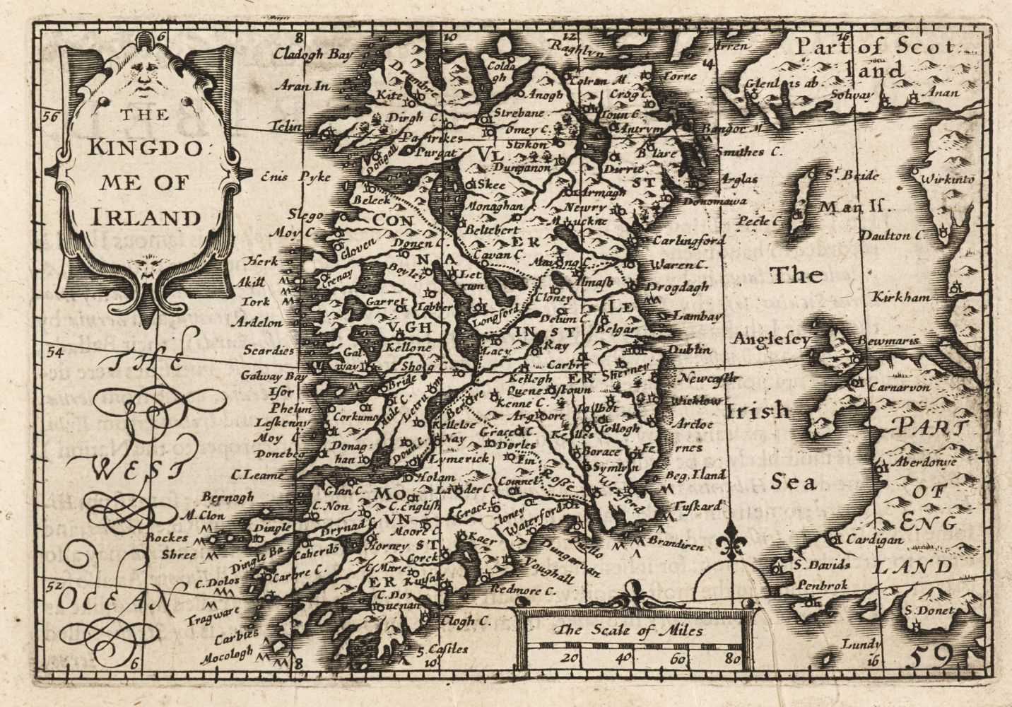 Lot 102 - Ireland. A Collection of Seven Maps, 17th - 19th century