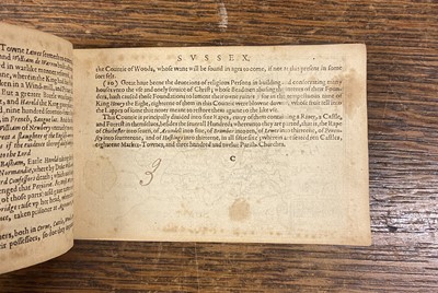 Lot 43 - Speed (John). England Wales Scotland and Ireland Described..., published George Humble, 1627
