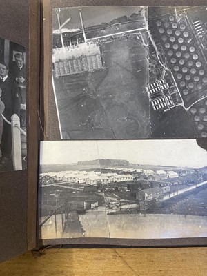 Lot 309 - Royal Naval Air Service. An album of over 200 photographs, 1914-18