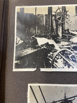 Lot 309 - Royal Naval Air Service. An album of over 200 photographs, 1914-18