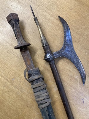 Lot 187 - Indo Persian. An Indian axe, 19th century