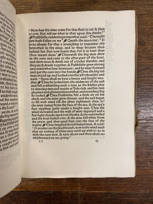 Lot 646 - Kelmscott Press. The Story of the Glittering Plain, by William Morris, London: Kelmscott Press, 1894 with Crane bookplate