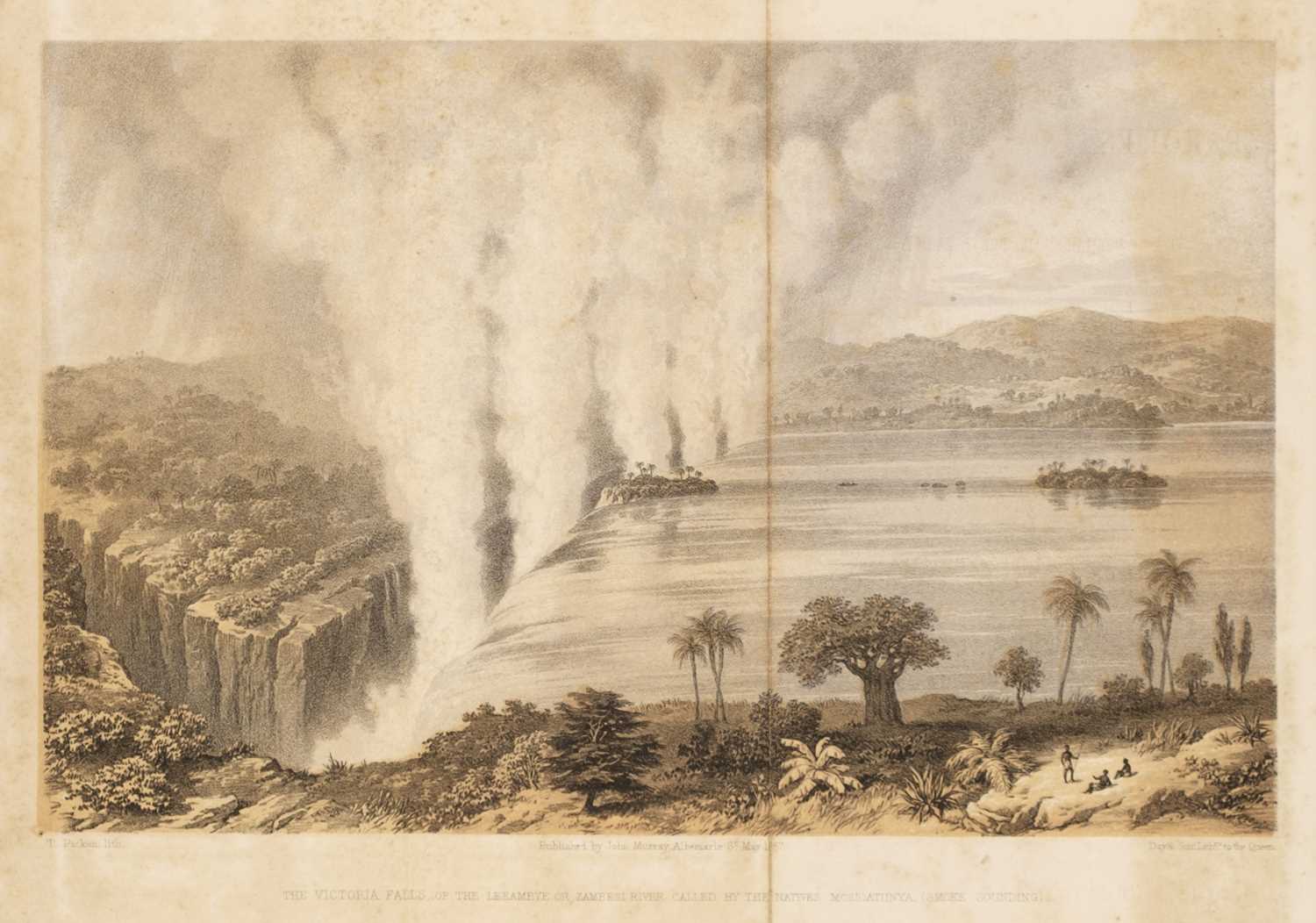 Lot 45 - Livingstone (David). Missionary Travels and Researches in South Africa, 1st edition, 1857