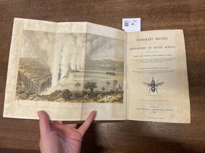 Lot 45 - Livingstone (David). Missionary Travels and Researches in South Africa, 1st edition, 1857