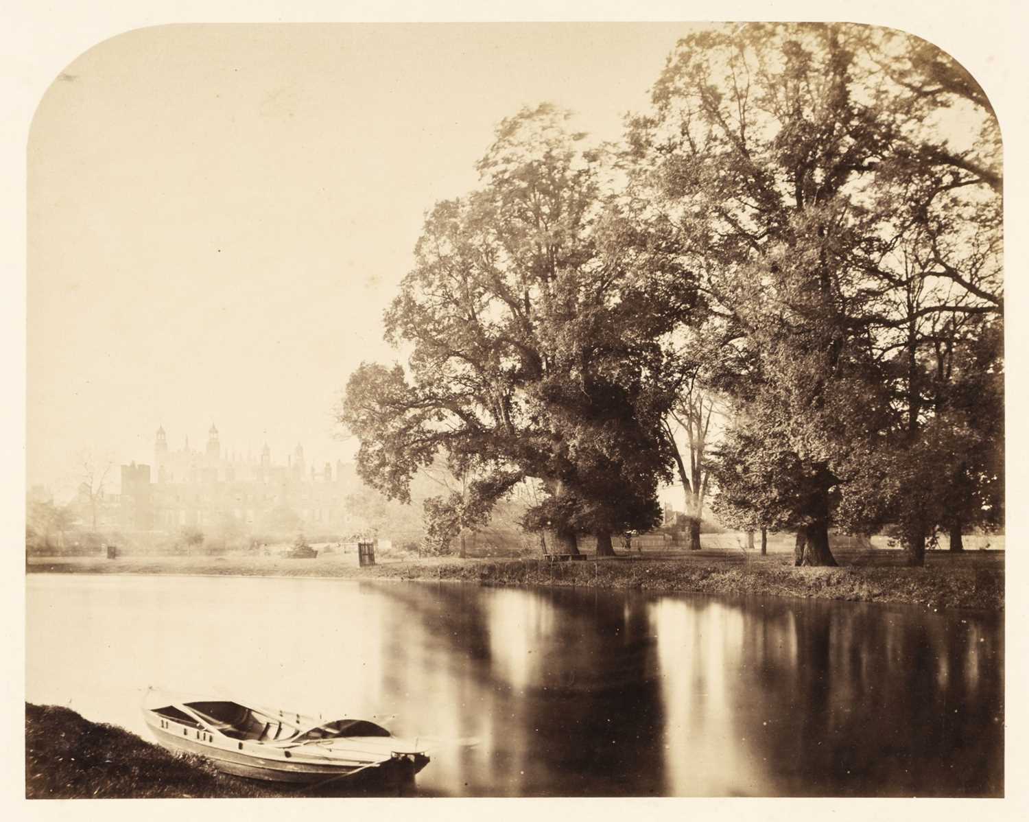 Lot 144 - Heath (Vernon, 1819-1895). Eton from Lower Locks, c. 1860, albumen print