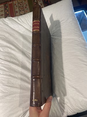 Lot 43 - Knox (Robert). An Historical Relation of the Island Ceylon, in East-Indies, 1st ed, 1681