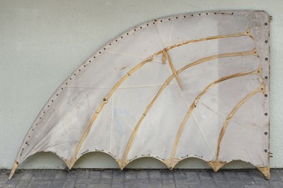 Lot 496 - Young Sherlock Holmes. A pair of "Waxflatter" Ornithopter flying machine wings