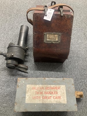 Lot 453 - RAF Navigational Equipment. A WWII Astro Compass Mk II