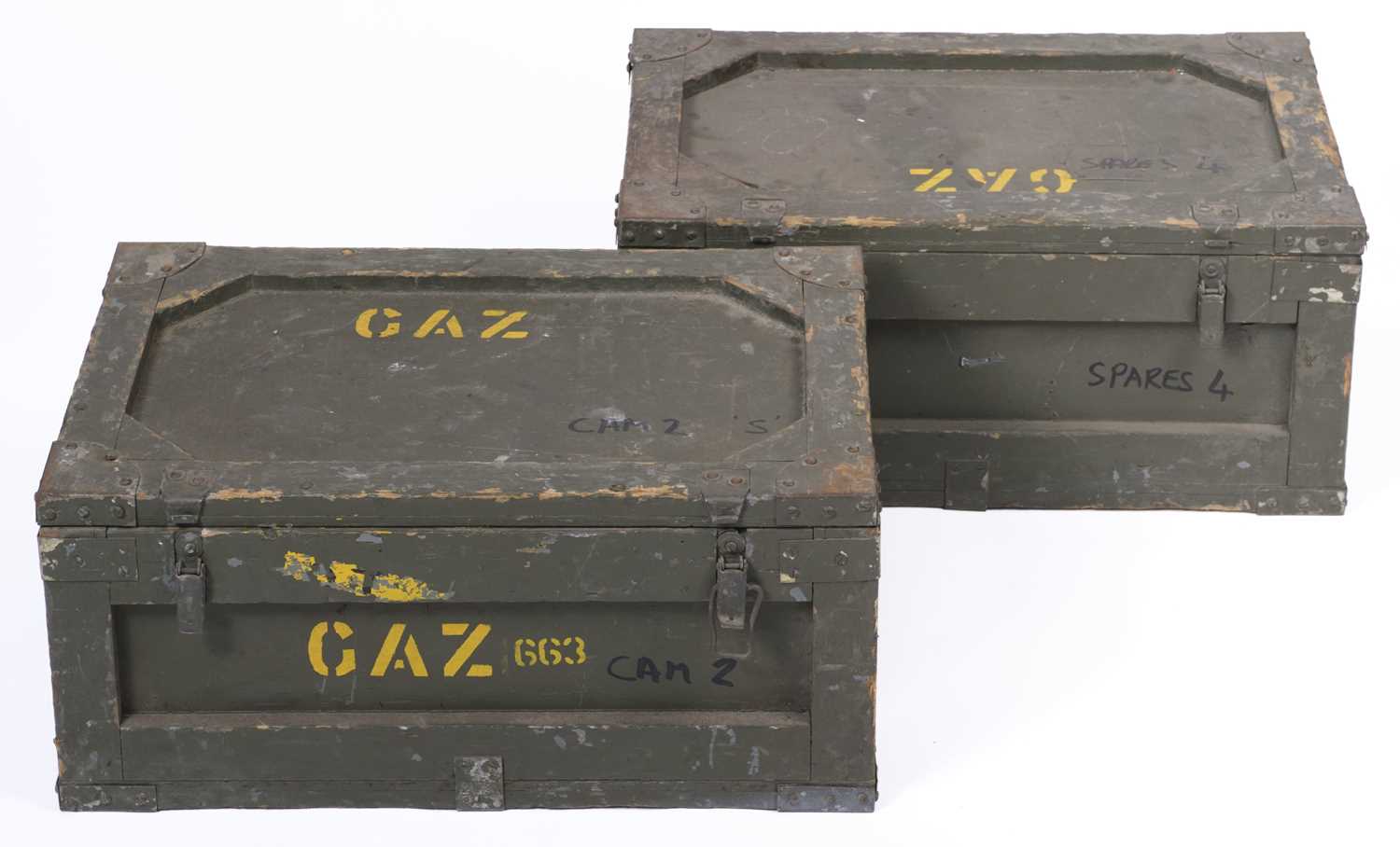 Lot 392 - Aerial Reconnaissance. An RAF F.95 air reconnaissance camera set by W. Vinten Ltd circa 1960s